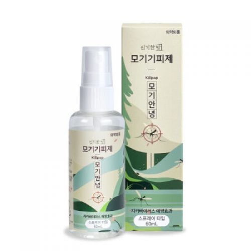 신기한방 모기안녕 모기기피제 60ml 모기퇴치제 모기약 신기패