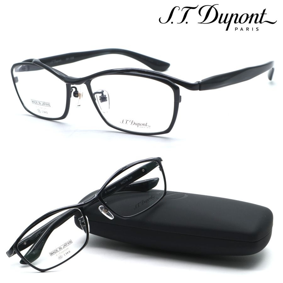[해외] S.T.Dupont 안경테 DP-1056 Col.3 다크메탈릭네이비 일본 안경