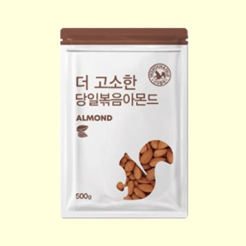 산과들에 더 고소한 당일볶음 아몬드 500g 4개