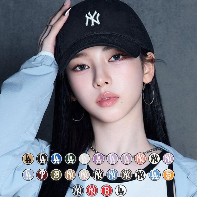 [롯데백화점] MLB 남여공용 루키 언스트럭쳐 볼캡 (3ACP7701N)