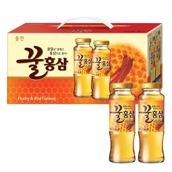 아트박스/호사문구 웅진 꿀홍삼 180ml 12병