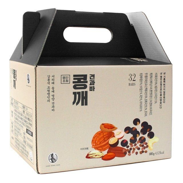 강봉석 명인조청 콩깨견과바 25gx32개 / 10가지 하루...