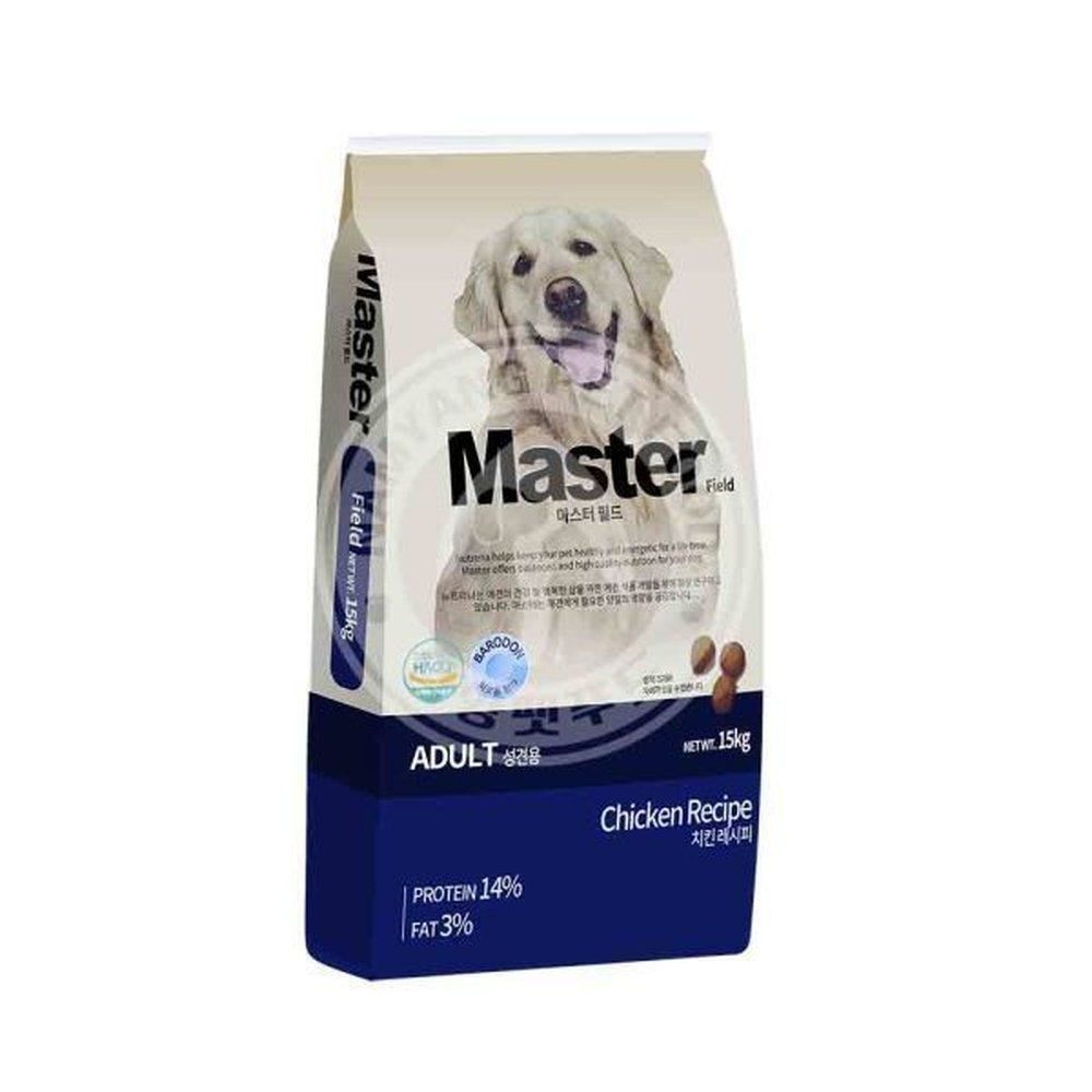 마스터 필드 15kg 진돗개 대형견 애견 중형견 소형견 특수견 대용량 개사료 밸런스 뉴트리나