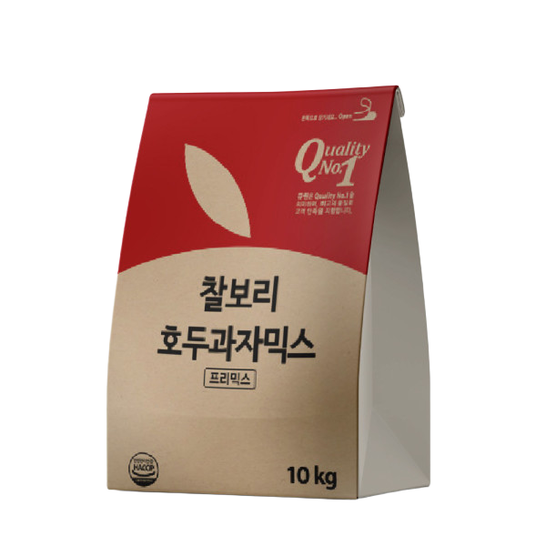 이브레드 찰보리 호두과자믹스 10kg 홈베이킹 붕어빵 케익 와플 스콘 업소용반죽