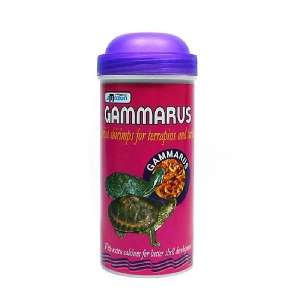 [오늘출발] 아마존 감마루스(중) 250ml / 거북이사료, 거북이 먹이 밥