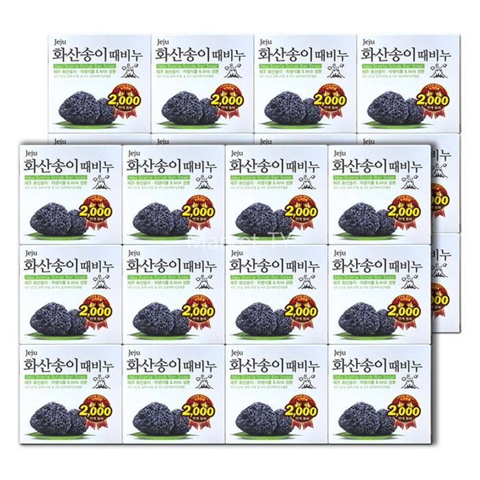 무궁화 제주 화산송이 때비누 100g x 24개입