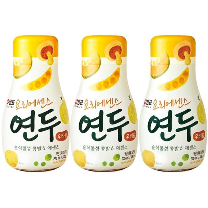 샘표 연두 우리콩 요리 에센스 320g x3개