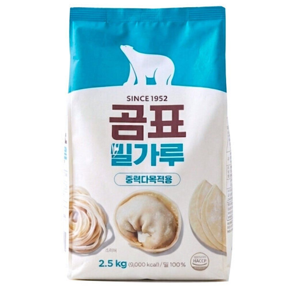 곰표 밀가루 중력 다목적용 (2.5kg x2개)