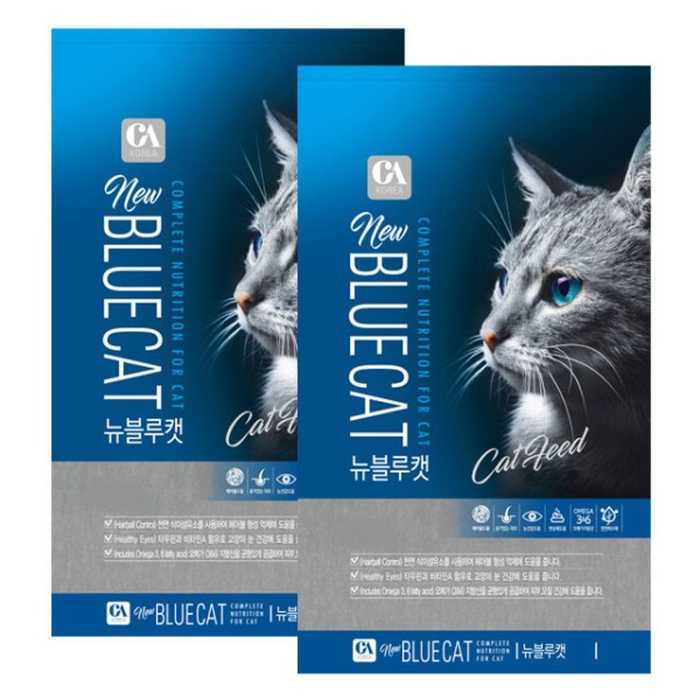뉴블루캣 5kg X 2개 길냥이 길고양이사료 CA 제일사료