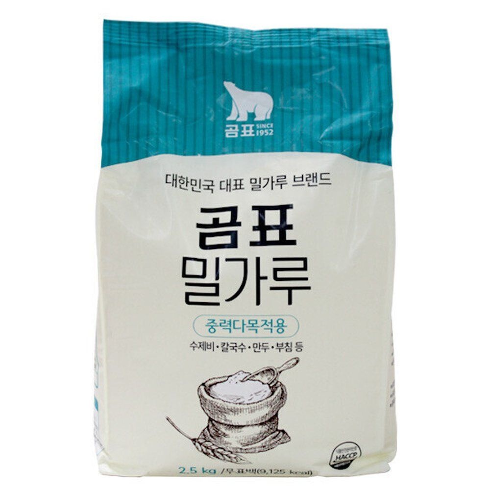곰표 밀가루 중력 다목적용 2.5kgX6개입