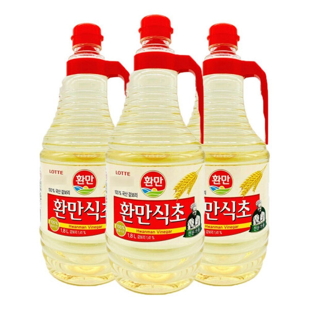 롯데웰푸드 환만식초 1.8L (3입)