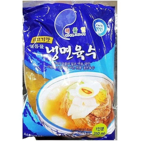 냉면 육수 쇠고기맛 얼음골 해인 310ml X30개 업소