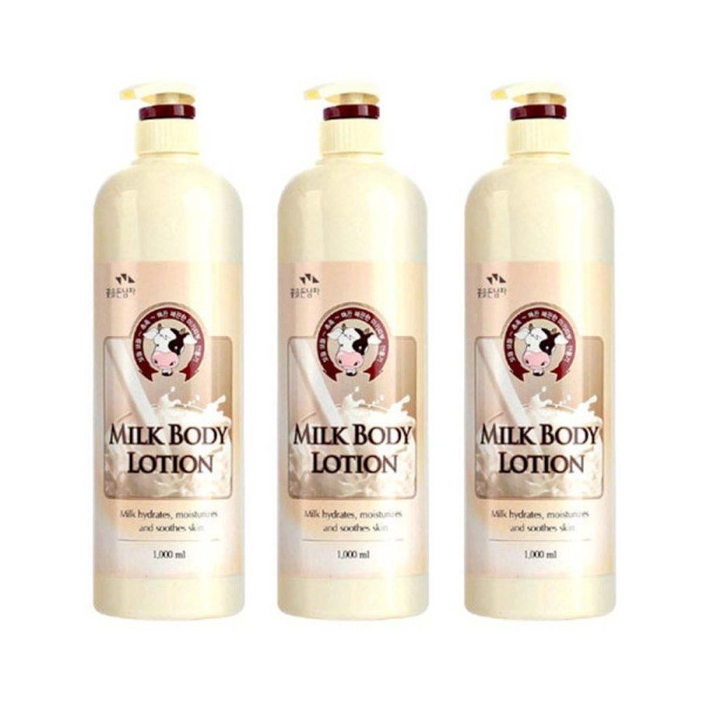 꽃을든남자 우유 바디로션 1000ml 3개