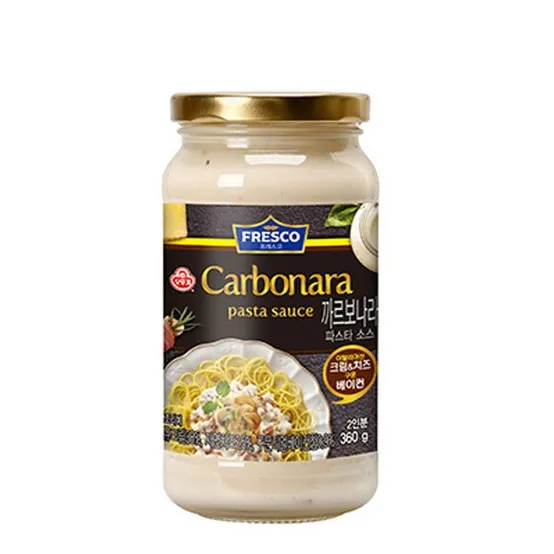 오뚜기 프레스코 까르보나라 스파게티소스 360g