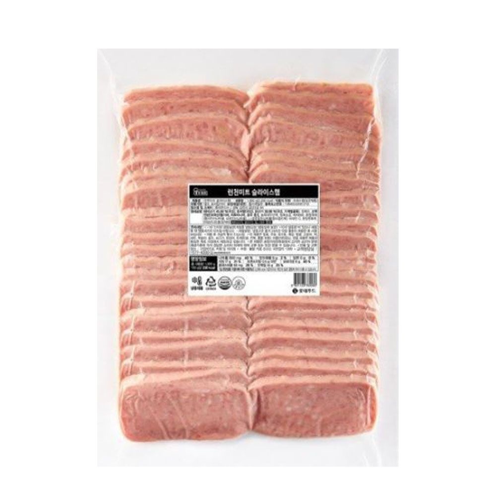 롯데 런천미트 슬라이스햄 1kg