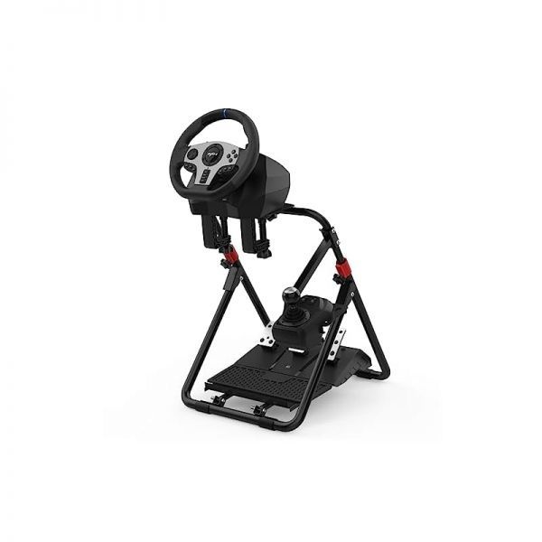 PXN [해외] PXN A9 스티어링 휠 스탠드 로지텍 G29 G25 G27 G920 G923 스러스트마스터 T300RS T300GT T500RS TGT TS 호환 접이식 레이싱 시뮬