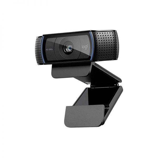 [해외] 로지텍 C920e C920 HD 웹캠 풀 1080p 영상 통화 녹화 듀얼 스테레오 오디오 게임 스트리밍 블랙 235091