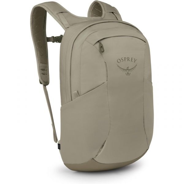 Osprey [해외] Osprey 오스프리 Farpoint Fairview 여행 배낭 가방 남성 and 여성 - Carry On Personal Item 백팩 with 노트북 슬리브 Sawdust/Olive Ta