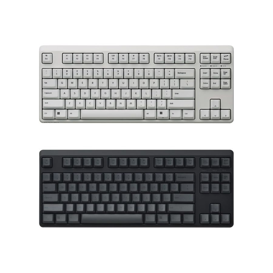 리얼포스 [해외] REALFORCER4 텐키리스 유무선 블루투스 키보드 30g 45g 영어 배열 R4HD13