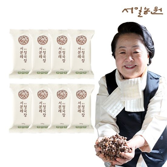(현대홈쇼핑) 서일농원 서분례 명인청국장 110g 8팩