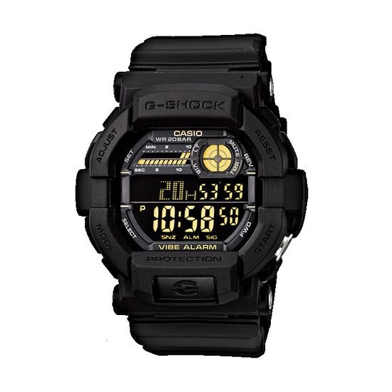 [롯데백화점] 지샥 G-SHOCK 빅페이스 올검 비브라 GD-350-1BDR 지샥 시계
