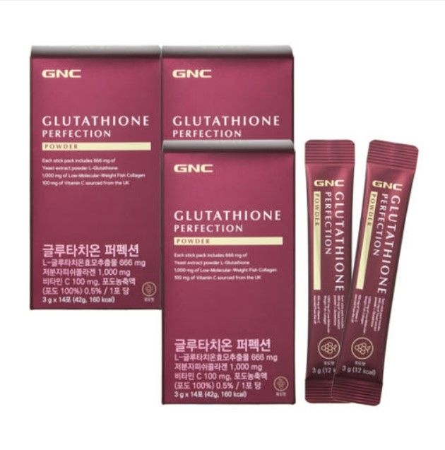 [롯데백화점] GNC [GNC] 글루타치온 퍼펙션 3개 (14포 x 3개 / 저분자피쉬콜라겐 함유)