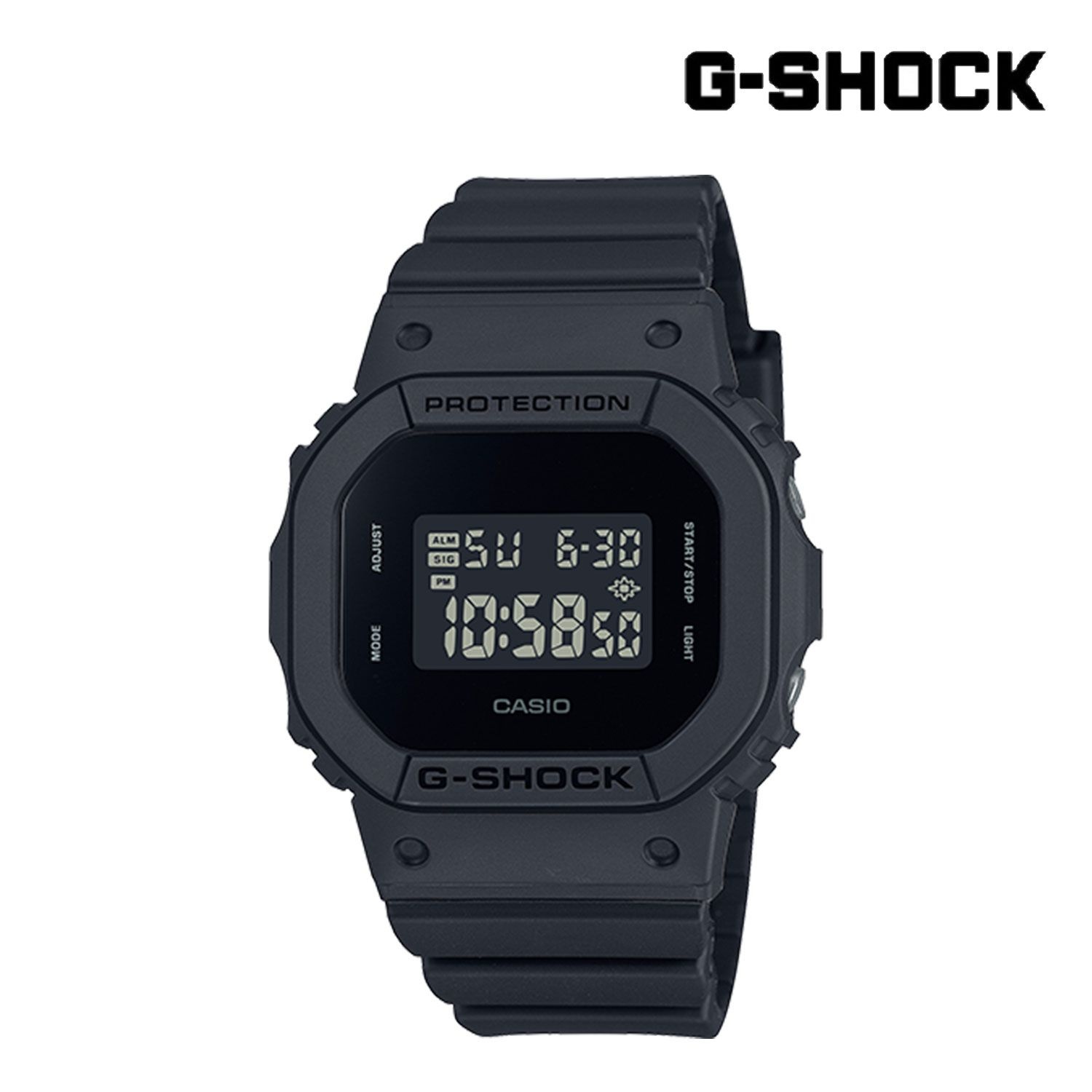 미니사이즈 GMD-S5610BB-1DR MAIN 스퀘어 올블랙 패션시계 여성시계