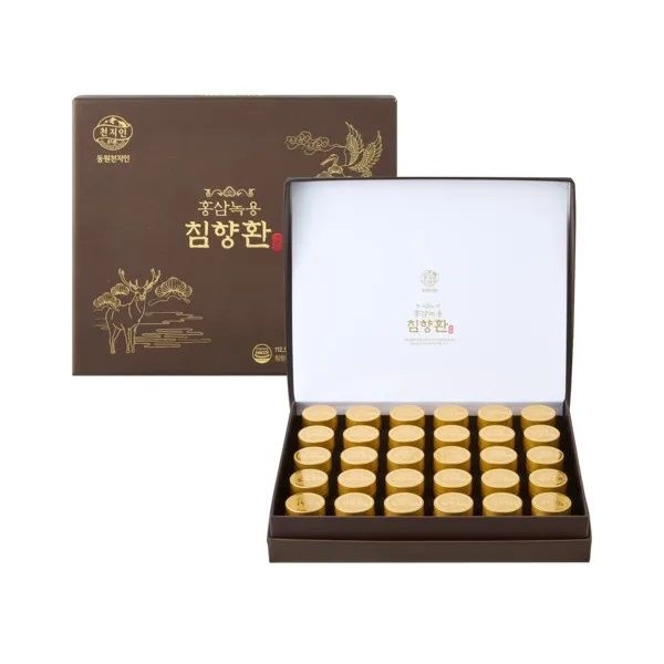 [롯데백화점] 천지인 [동원천지인] 홍삼녹용침향환 2박스 (30환 x 2 / 침향 27프로 함유) LE1220831879