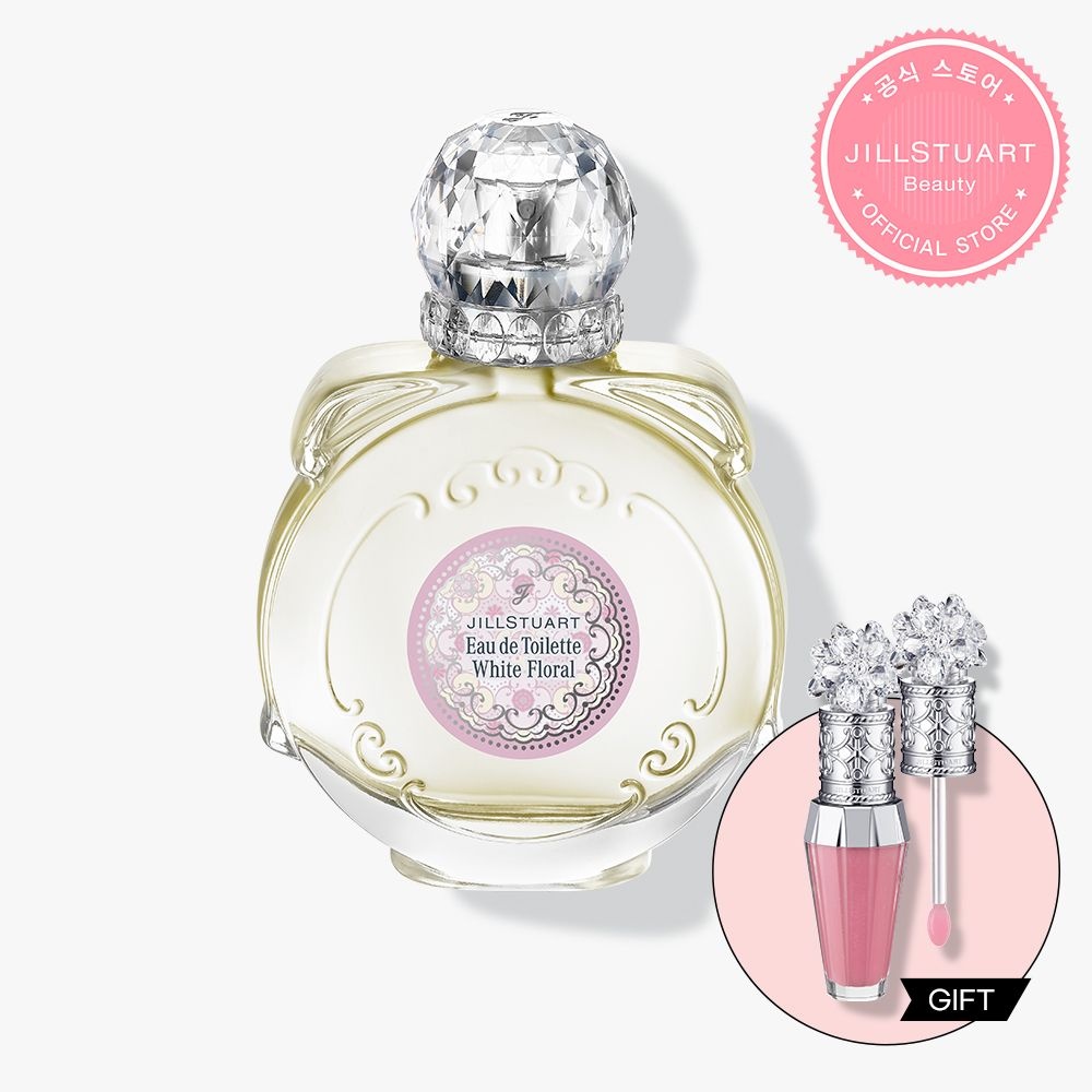 화이트 플로럴 오 드 뚜왈렛 50mL(+립 부케 세럼 6ml 본품 증정 44,000원 상당)