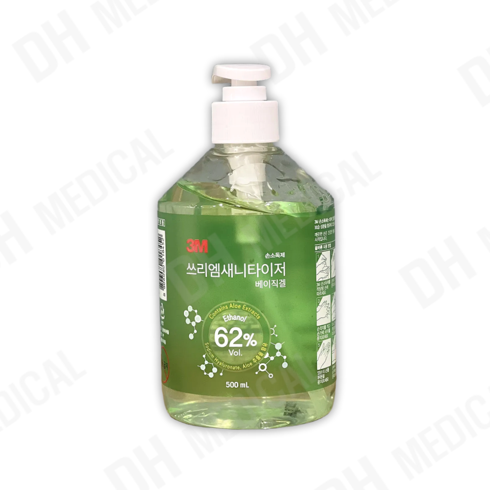 3M 손소독제 세니타이저 에탄올62% 500ml