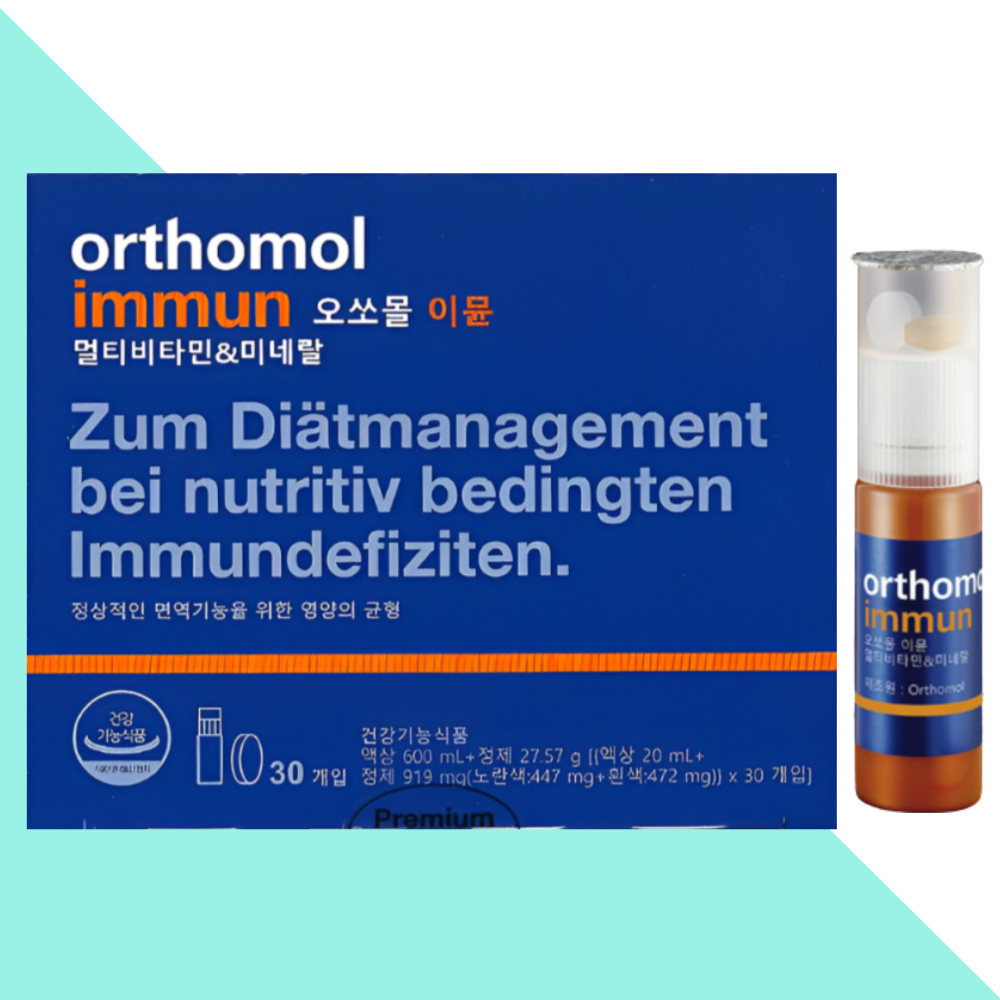 동아제약 오쏘몰 이뮨 멀티비타민 Orthomol 30개입X1개