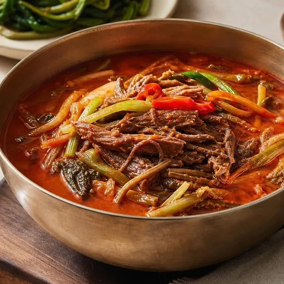 40년 전통 맛집 비결의 전통육개장 1kg (2-3인분)