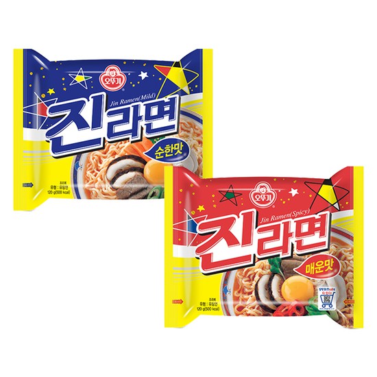 진라면(매운맛 or 순한맛) 40봉 (진라면 매운맛 40입)