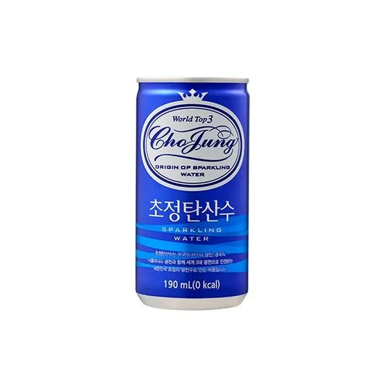 초정탄산수 플레인 190ml 90개