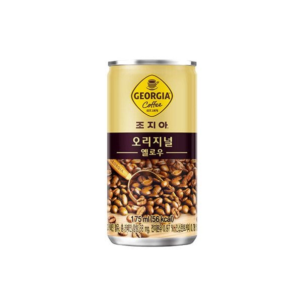 [롯데백화점] 코카콜라 조지아 오리지널 옐로우 175ml 90개