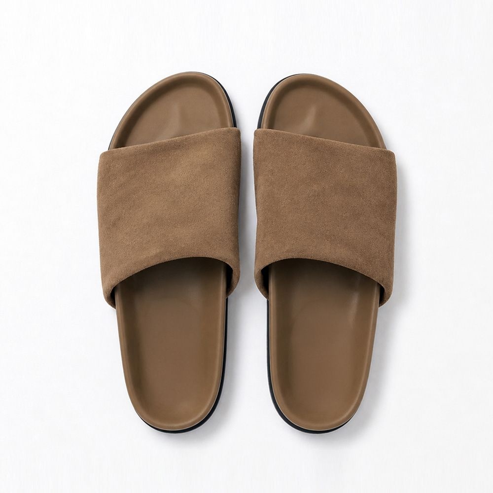 [룩캐스트]시몬 스웨이드 슬리퍼 / SIMON SUEDE SLIPPER_2colors