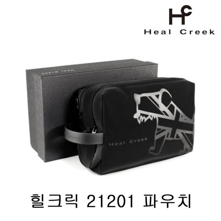 힐크릭 HCPO-21201 파우치백 (블랙).