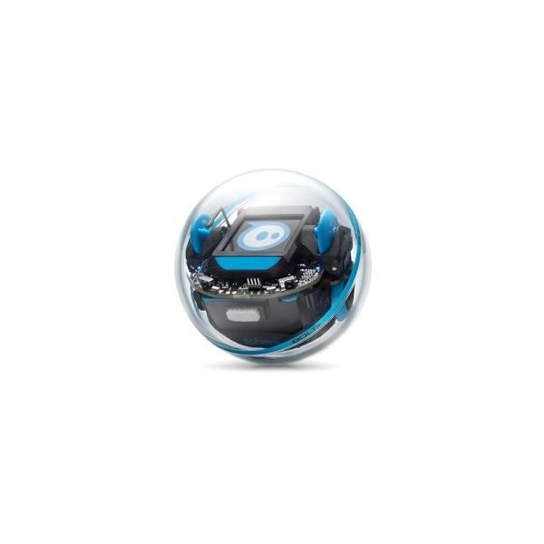 Sphero [해외] Sphero 스피로 Bolt : 코딩 AI 학습 로봇 – 그리기 블록 Python Javascript로 프로그래밍 애니메이션 LCD 디스플레이 내구