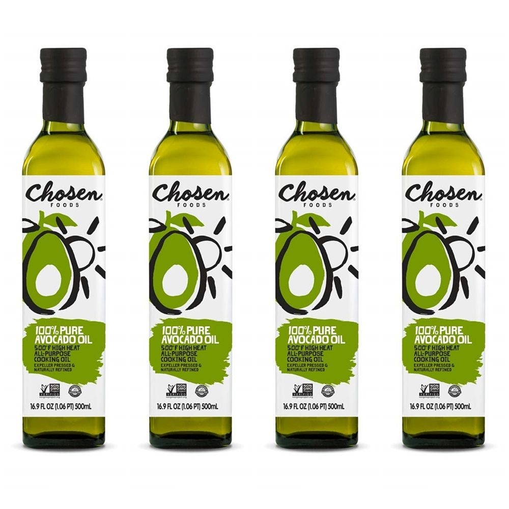 CHOSEN FOODS 코스트코아보카도오일 Avocado Oil 500mL 4개