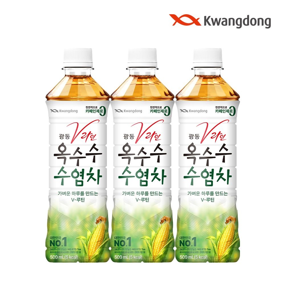 [광동직영] 옥수수수염차 500ml x 24pet