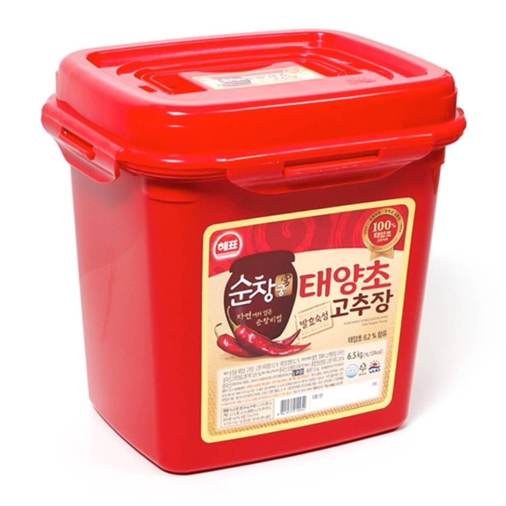 순창 궁 태양초 고추장 소스 양념장 담금장 6.5kg 해표