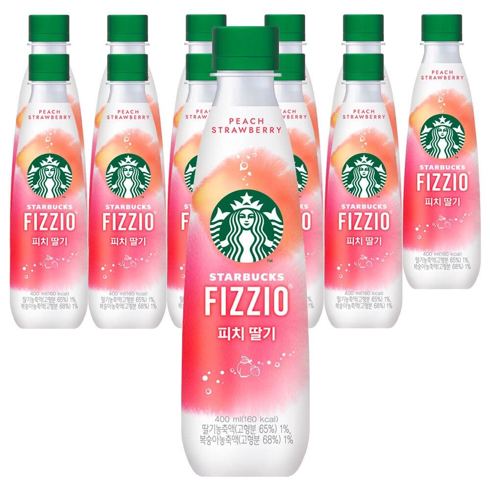 스타벅스 피지오 피치딸기 400ml x 12페트