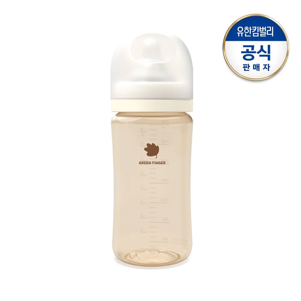 베베그로우 PPSU 젖병 280ml(크림/젖꼭지M포함)