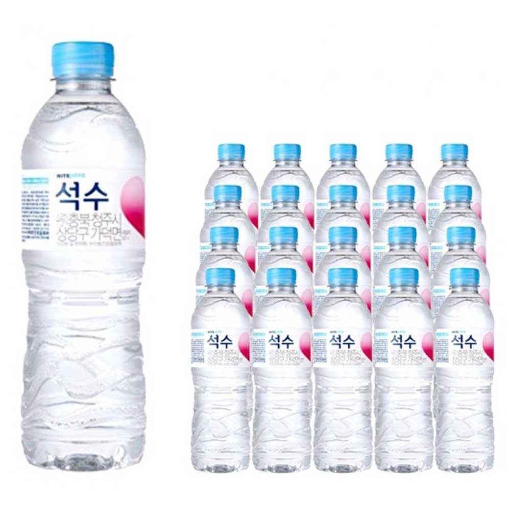 하이트진로 석수 500ml 40개 3세트 (120개) 생수500 미네랄워터