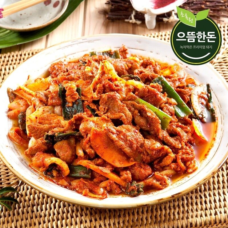 [으뜸한돈] 국내산 매콤달콤 제육볶음 400g x1팩