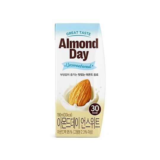 아몬드데이 언스위트 190ml x 24개
