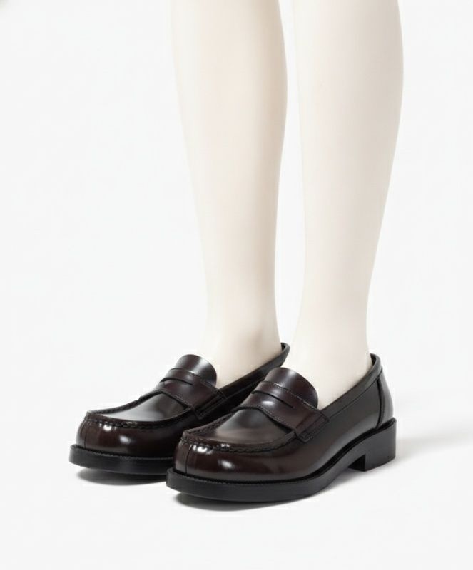 HARUTA / 투비스코리아 하루타 여성용 PU 스퀘어토 페니로퍼 HS 4900 JAMAICA HRT JMC MUSINSA