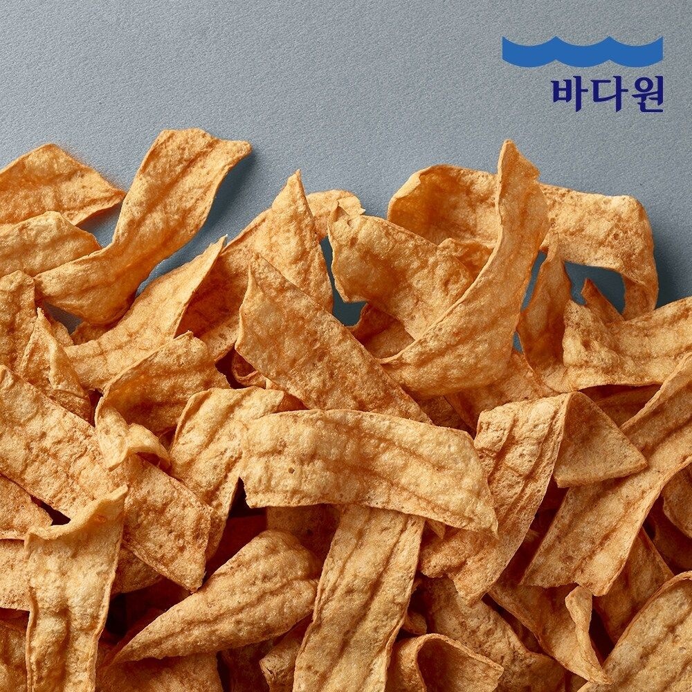 [바다원] 한입만 어포튀각 와사비맛 50g x 4봉