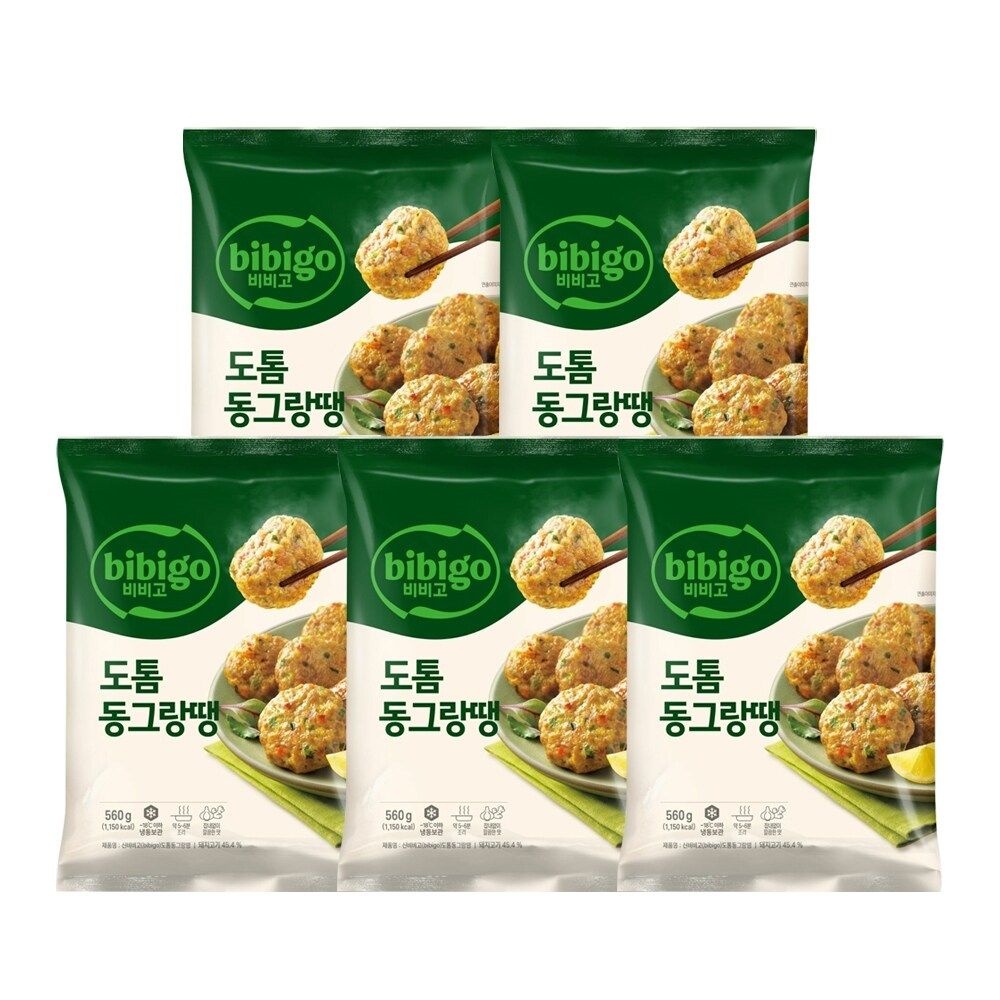 CJ 비비고 도톰 동그랑땡 560g x 5개