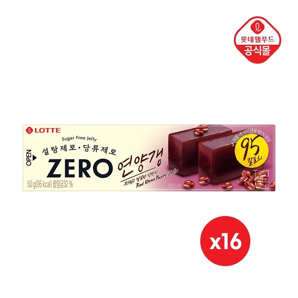 제로 연양갱 팥 50g x 16개